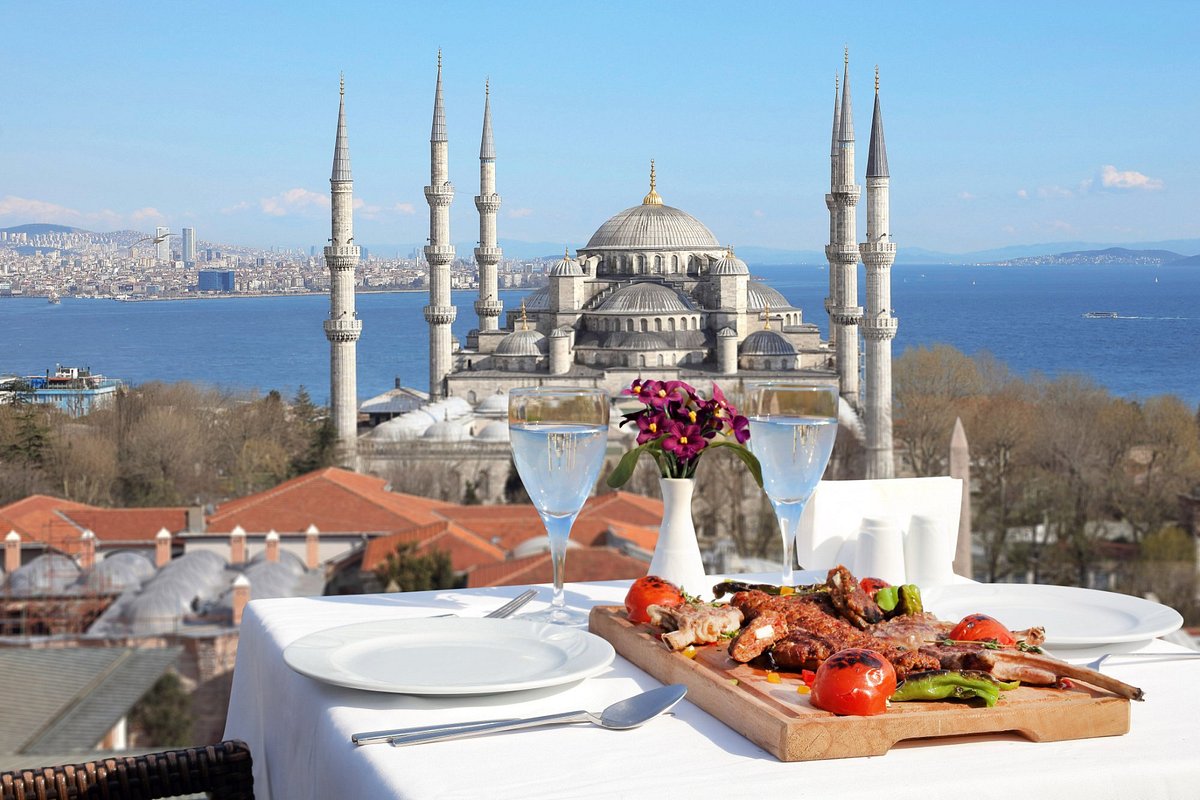 Desayuno vistas Mezquita Estambul