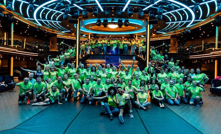 Crucero de bailes latinos