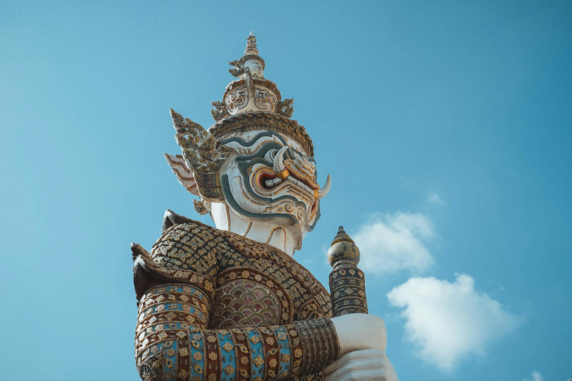 Thailandia Escultura típica.