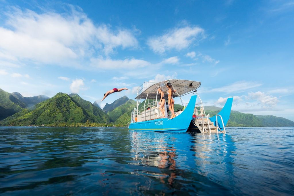 Excursiones en Tahití, Polinesia Francesa, actividades en el mar