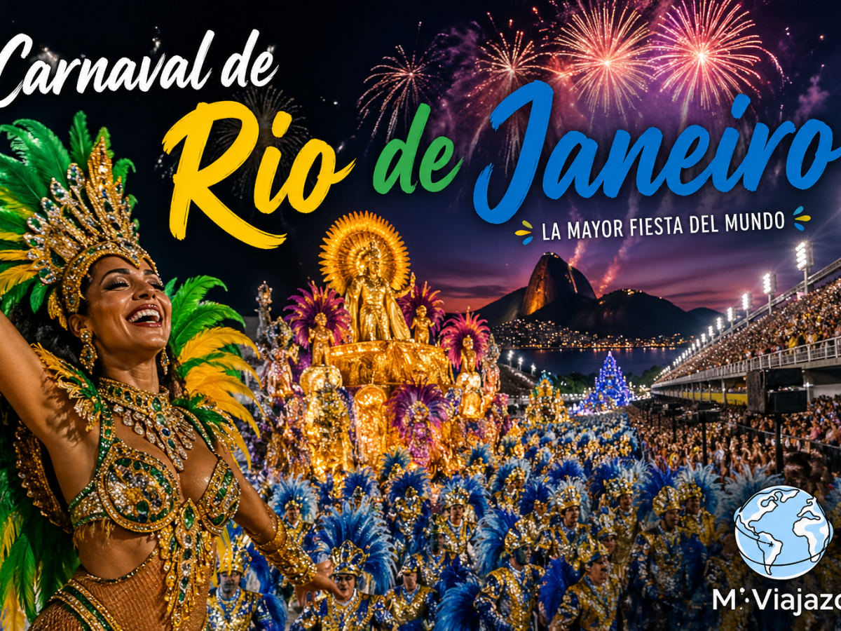 Carnaval Experience 2027 – Río de Janeiro · Brasil · Vuelos Incluidos&nbsp;(AG-GR)