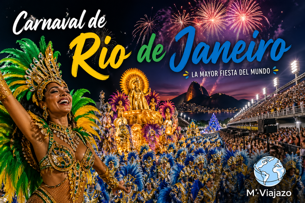 Carnaval Rio de Janeiro 2027 - Agencia de viajes Mi Viajazo